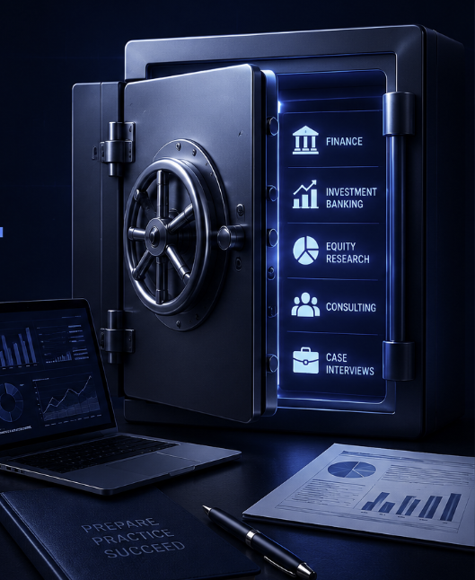 FINANCE (VC/PE/IB) & CONSULTING BREAK-IN VAULT